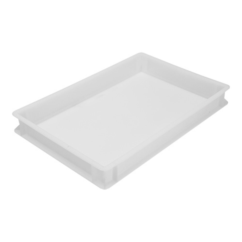 Emga Pizzabol Stapelbak Wit Kunststof 60x40x13(h)cm