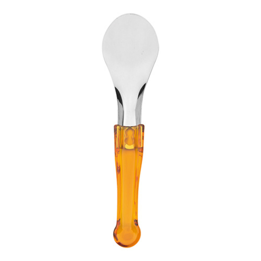 Emga Ijsschep/spatel | Rvs | Kunststof | Geel | Handvat | 250mm