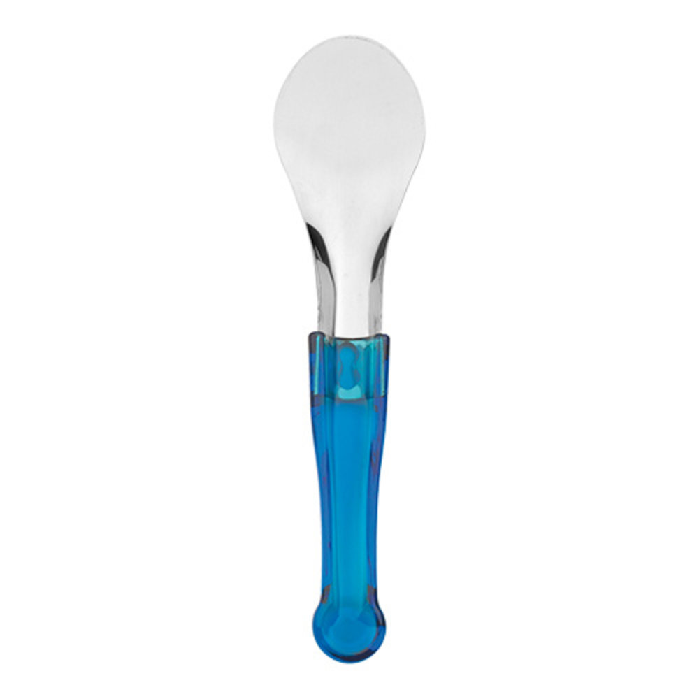 Emga Ijsschep/spatel | Rvs | Kunststof | Blauw | Handvat | 250mm