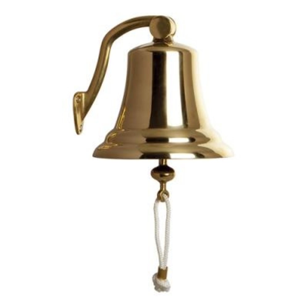 Emga Scheepsbel | Messing | Incl. Muurbeugel | ø175x175(h)mm