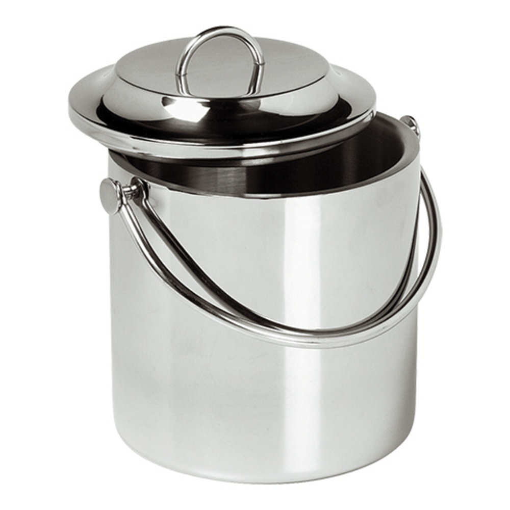 Emga Ijsblokjesemmer | Rvs | Dubbelwand | 3.3l | ø180x230(h)mm