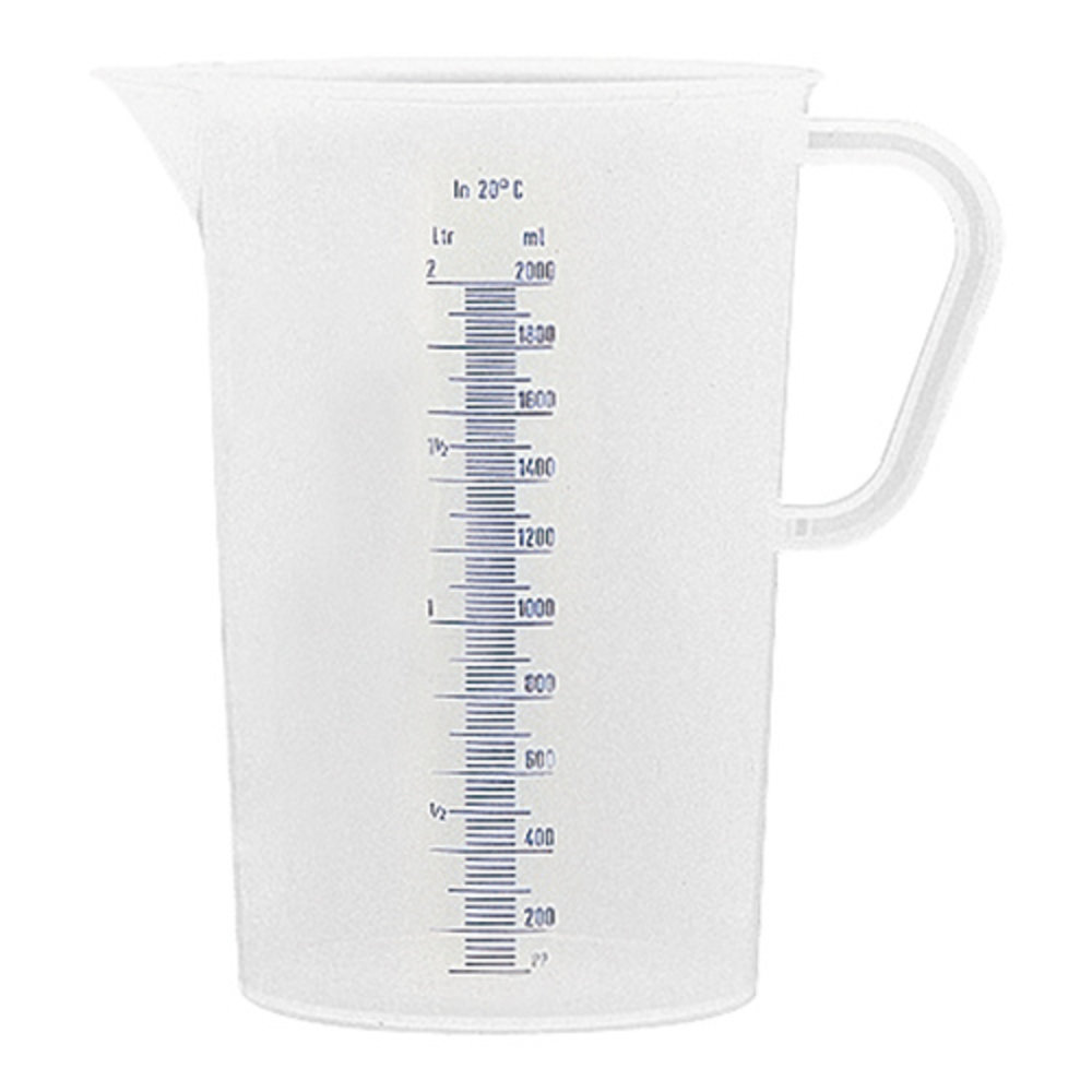 Emga Maatbeker | Kunststof | Maatverdeling | 2L | ø150x205(h)mm