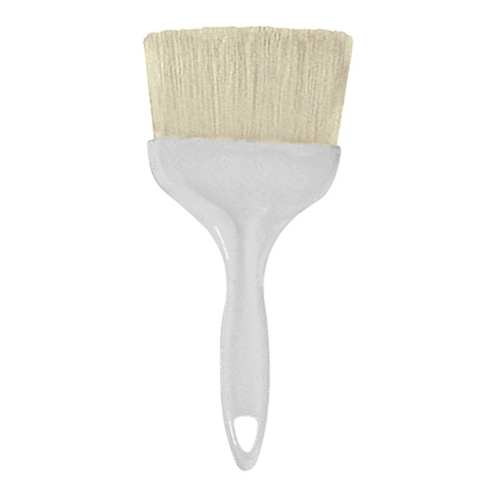 Emga Kwast Polyethyleen Steel Met Nylon Haar 10cm