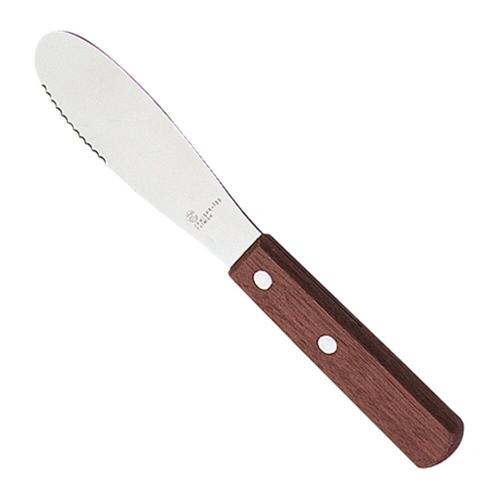Emga Botermes | Rvs | Hout | Lengte 200mm