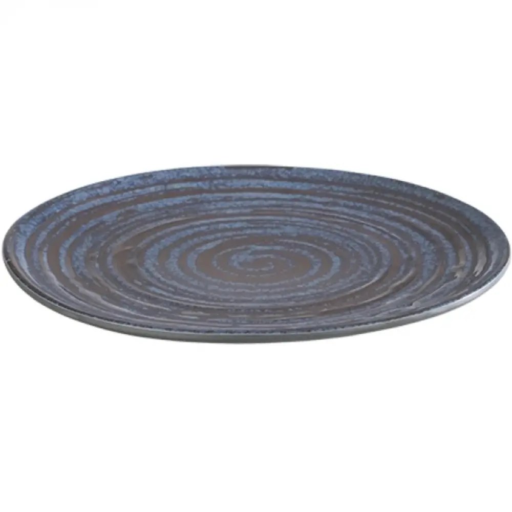 Emga Bord | Loops | Melamine | Blauw | Per Stuk | ø220x20(h)mm