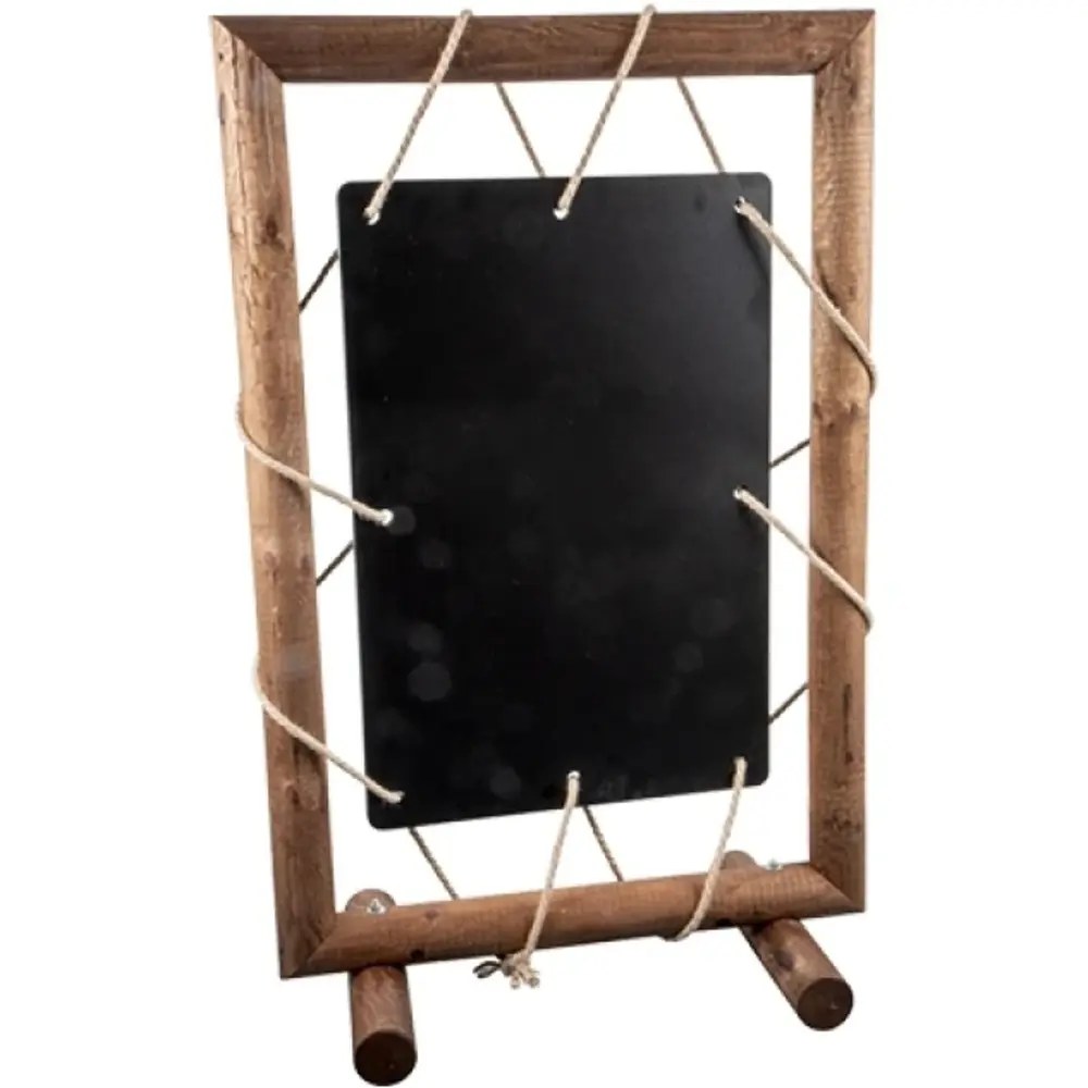 Emga Krijtstoepbord | Hout | Bruin | 800x380x1280(h)mm