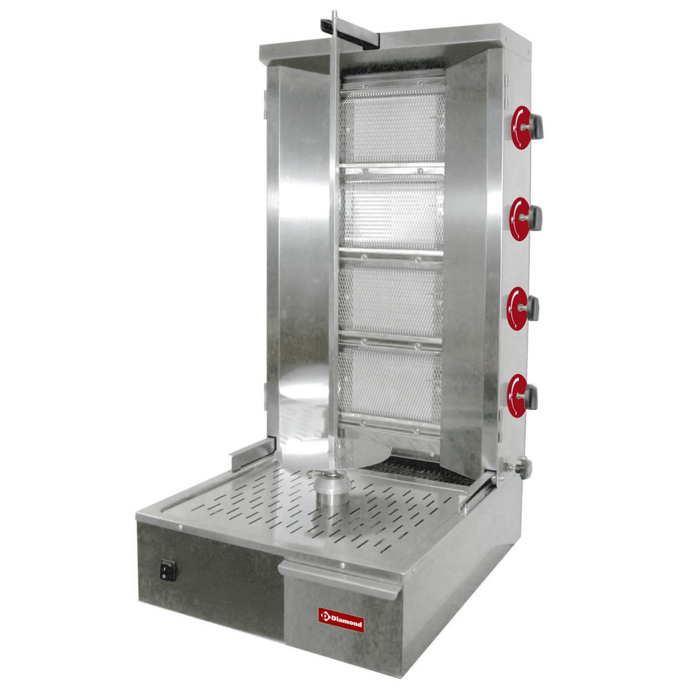 Diamond Salamander/toaster | Gas | 4 Standen | 800x590x590(h)mm