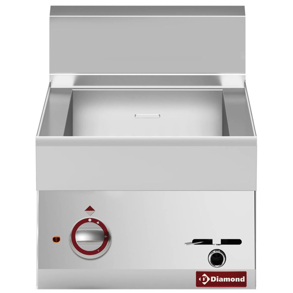 Diamond Stoomgrill | Alpha 650 | Gas | Oppervlak 350x520 (gietijzer) | 7.5kw | 400x650x280/380(h)mm