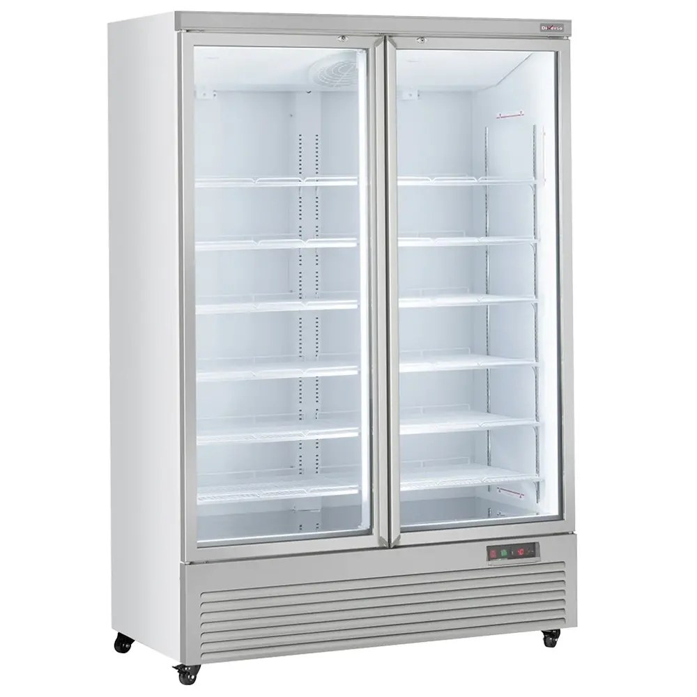 Diverso by Diamond Vrieskast | 1084l | Zwart | -15°c/-18°c | Geforceerd | Draaideuren | Wielen (geremd) | 1340x760x2040(h)mm