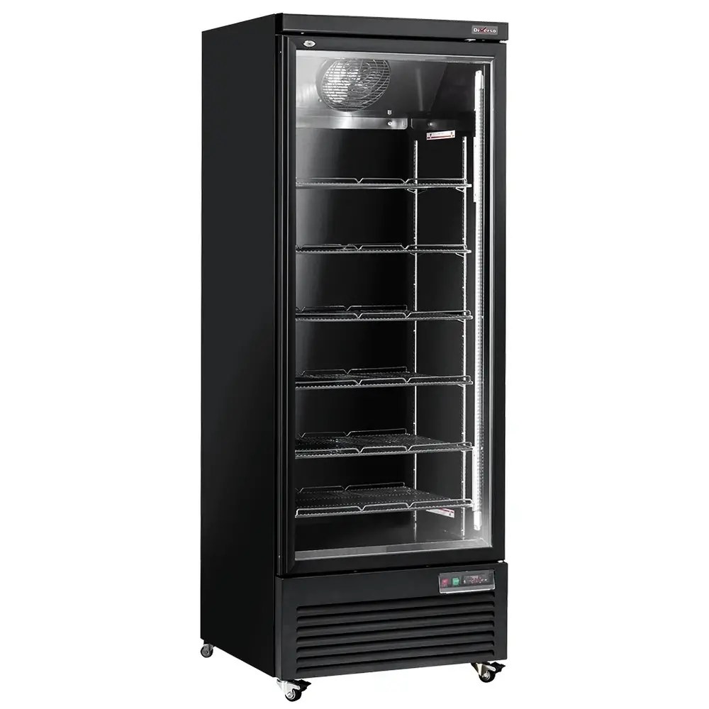 Diverso by Diamond Vrieskast | 1084l | Zwart | -15°c/-18°c | Geforceerd | Draaideuren | Wielen (geremd) | 1340x760x2040(h)mm