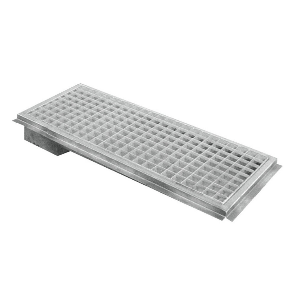 Diamond Sterfput | Rvs | Geurbestrijding | 900x300x130(h)mm