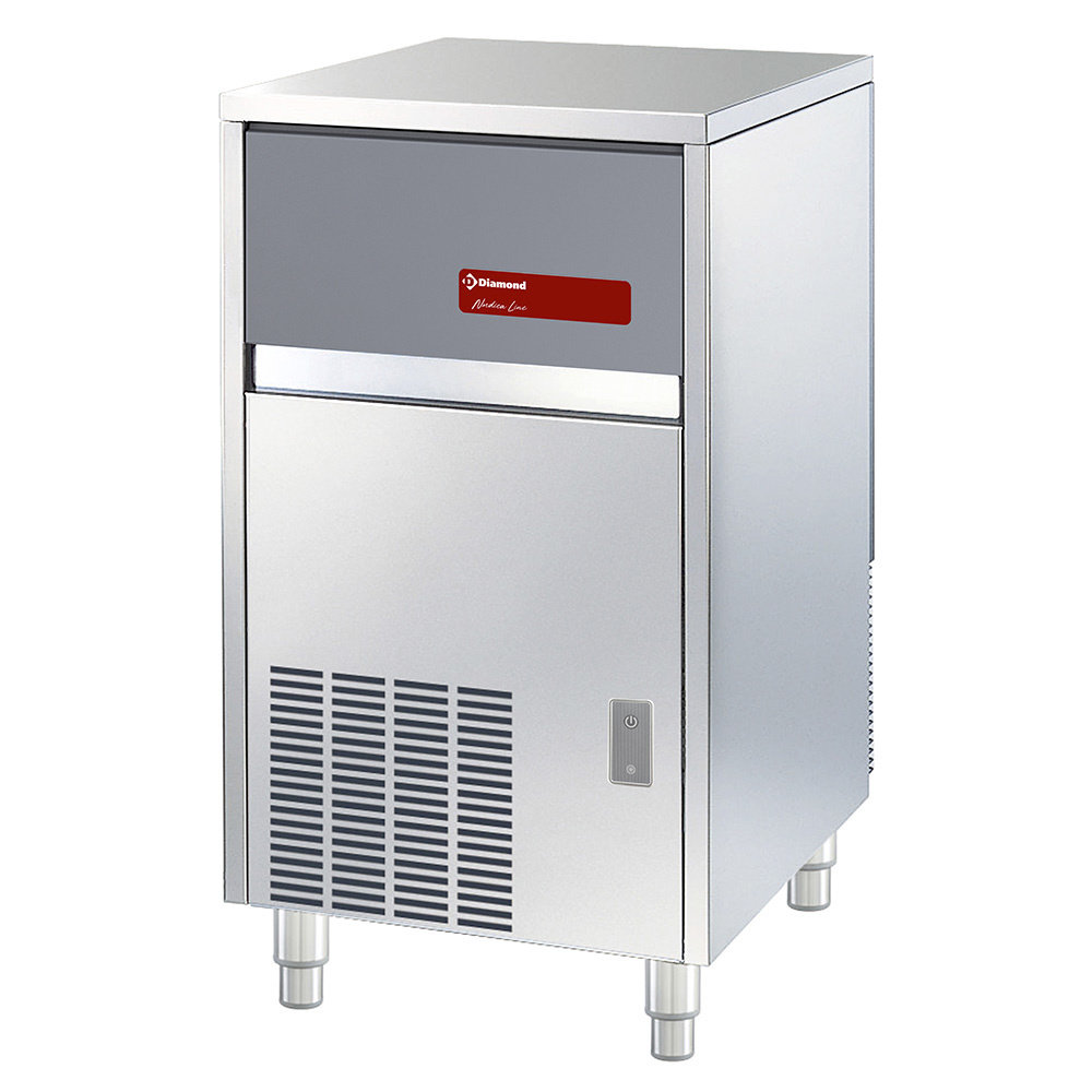Diamond Ijsblokjesmachine | 47kg/24h | Voorraad 25kg | 500x580x800+110(h)mm