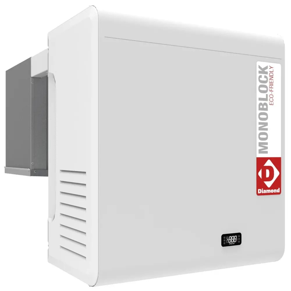 Diamond Hang-wandunit | 19.3-34.4m³ | -15°c/-25°c | 2.1kw (400v) | 710x1254x828(h)mm