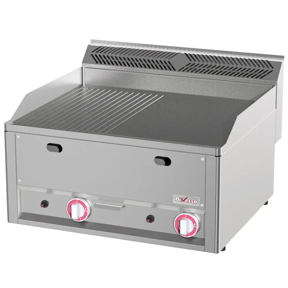 Diamond Wandkoeling | Imola Line | Rvs/grijs | -1°c/+5°c | Statisch + Ventilator | Draaideuren | 2500x852x1920(h)mm