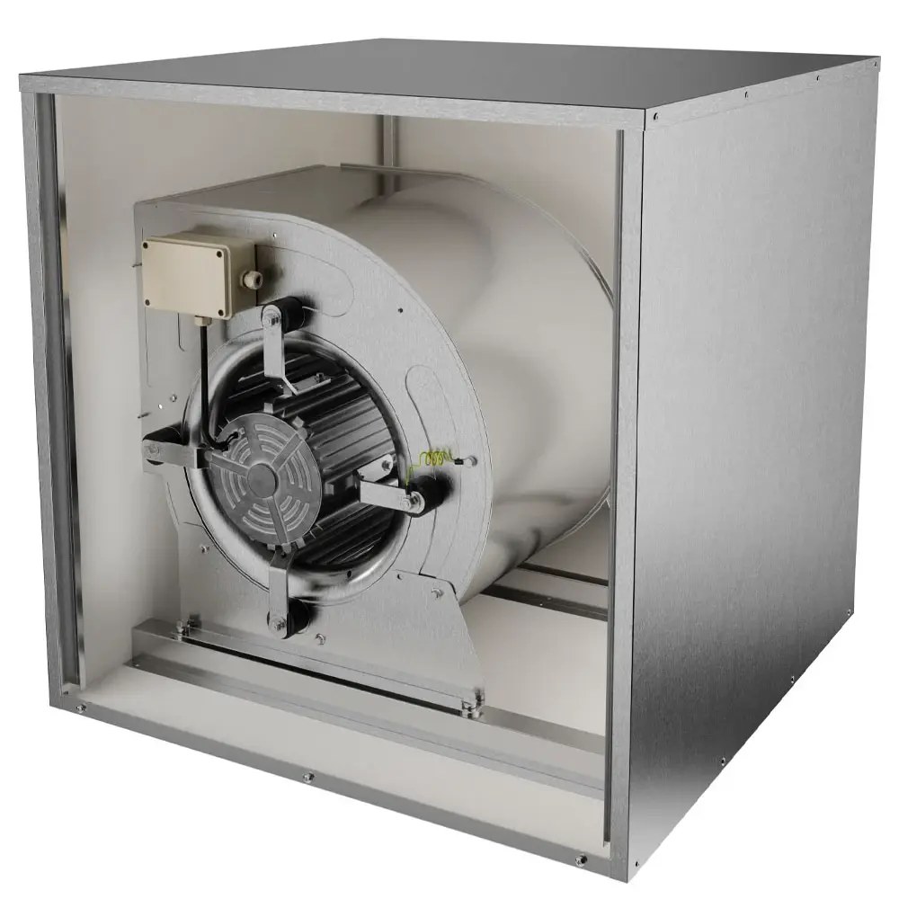 Diamond Inbox Afzuigmotor | 4500m³/u | Centrifugaal | 0.56kw (230v) | 750x750x750(h)mm