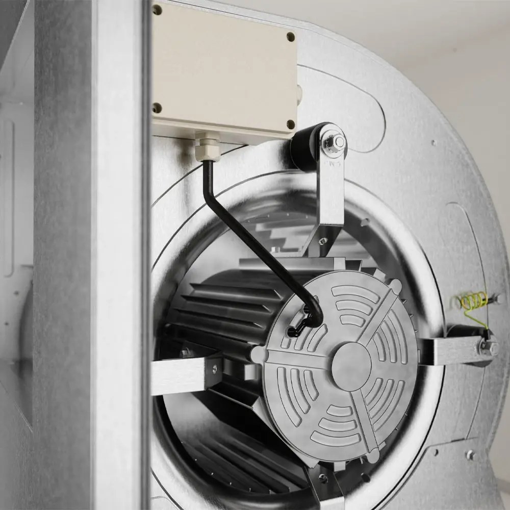 Diamond Inbox Afzuigmotor | 2500m³/u | Centrifugaal | 0.42kw (230v) | 600x600x600(h)mm