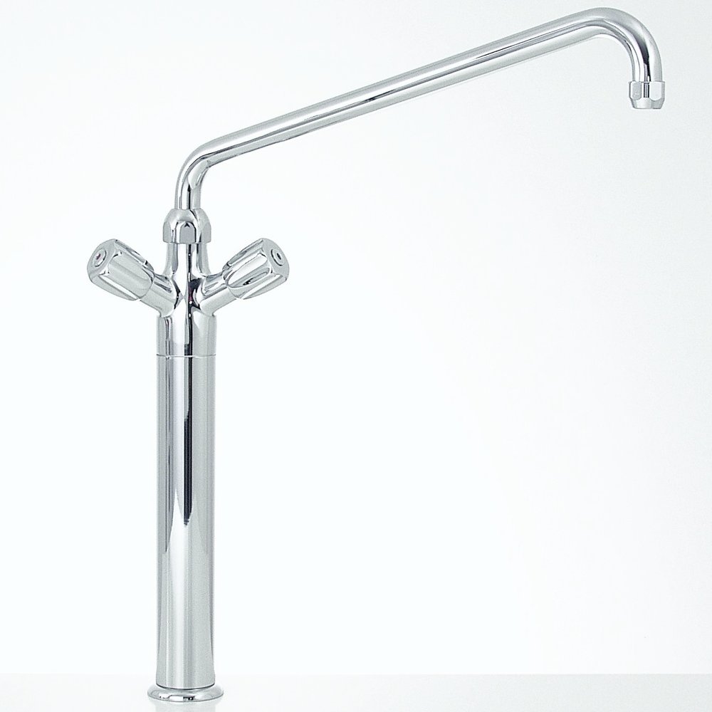 Diamond Mengkraan + Kolom + Uitloopbek | Groot Debiet Heavy Duty Uitgang Mono | 570(h)mm