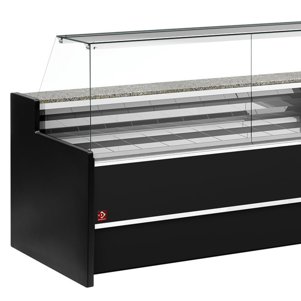 Diamond Bakkerij Koelwerkbank | 760l | 4 Deuren (en600x400) | 0°c/+8°c | Geventileerd |0.52kw | 2542x800x880/900(h)mm