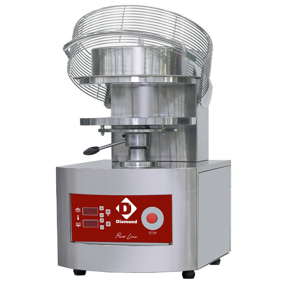 Diamond Pizzapletter | ø35cm | Verwarmde Boven-/onderplaat | 3.8kw (230v) | 500x610x770(h)mm