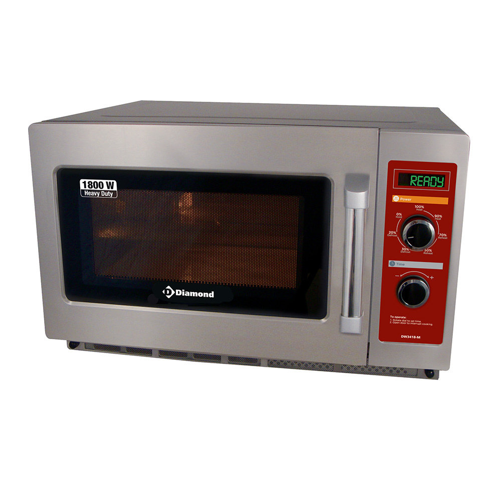 Diamond Magnetron | Rvs | 34l (2/3 Gn) | 1800w | 574x528x368(h)mm