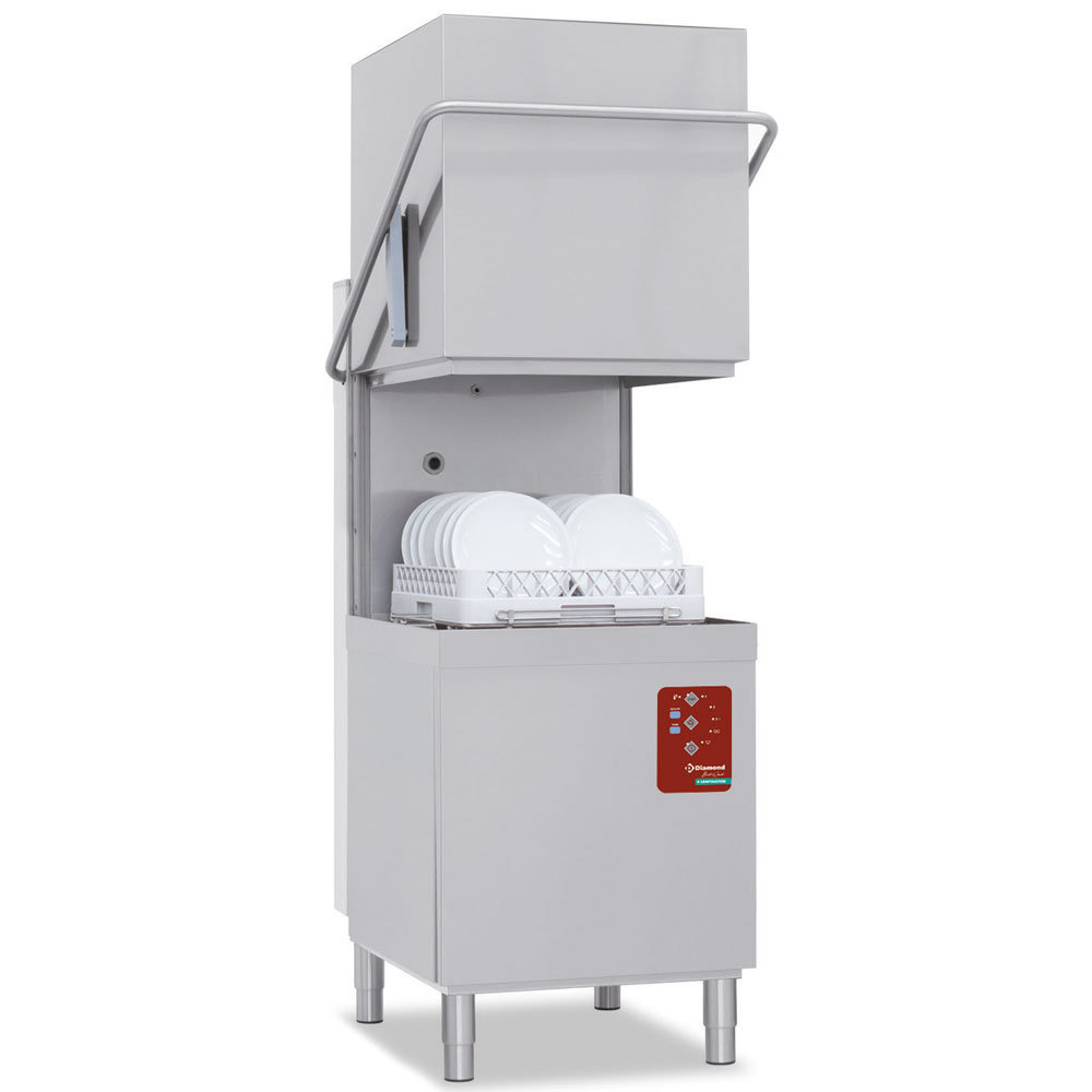 Diamond Glazenwasser + Osmose Unit | Ontsmetting | Mand 400x400 | Afvoerpomp | Naglanspomp | 230v | 436x535x670(h)mm
