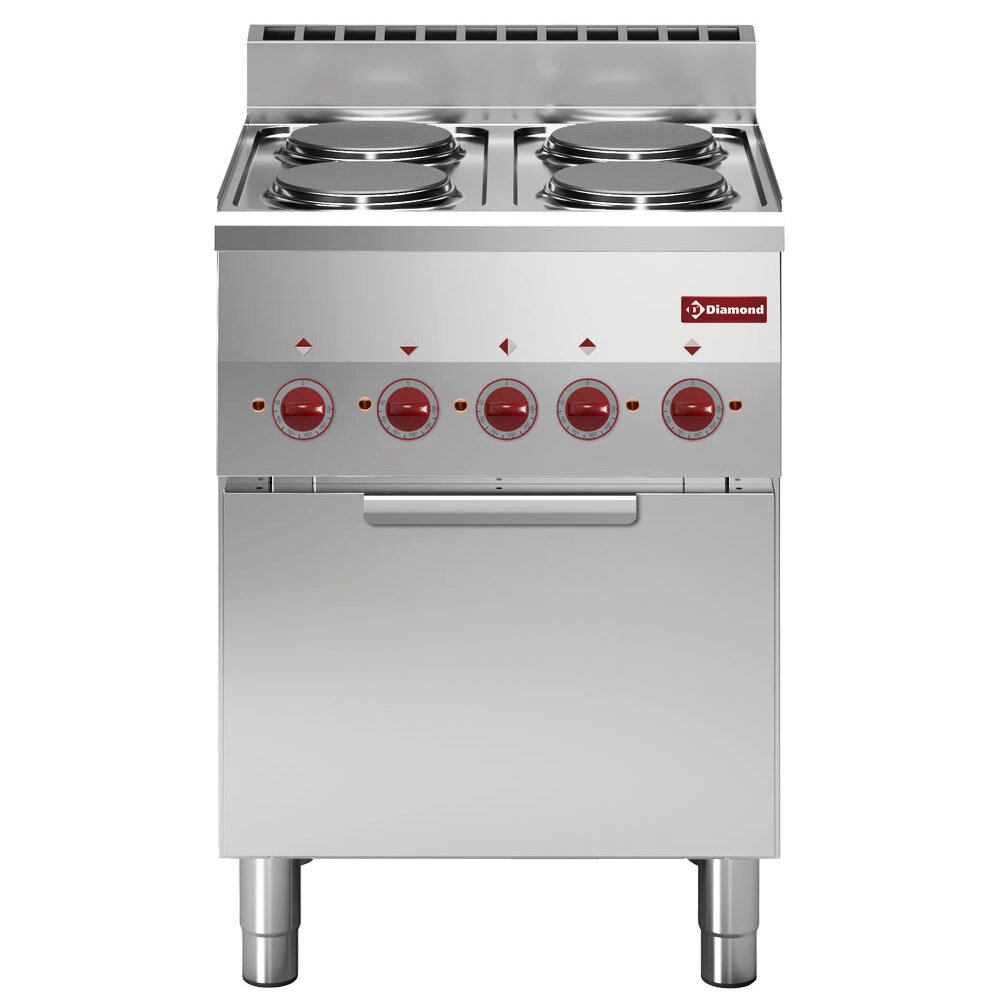 Diamond Pottenwasser | Rvs | 500x600mm Mand + Break Tank | 400v | 600x695x1280(h)mm