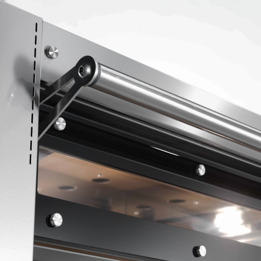 Diamond Pizzaoven | Gas | 6x ø350mm | 18.5kw | Stapelbaar | 1590x1120x760(h)mm