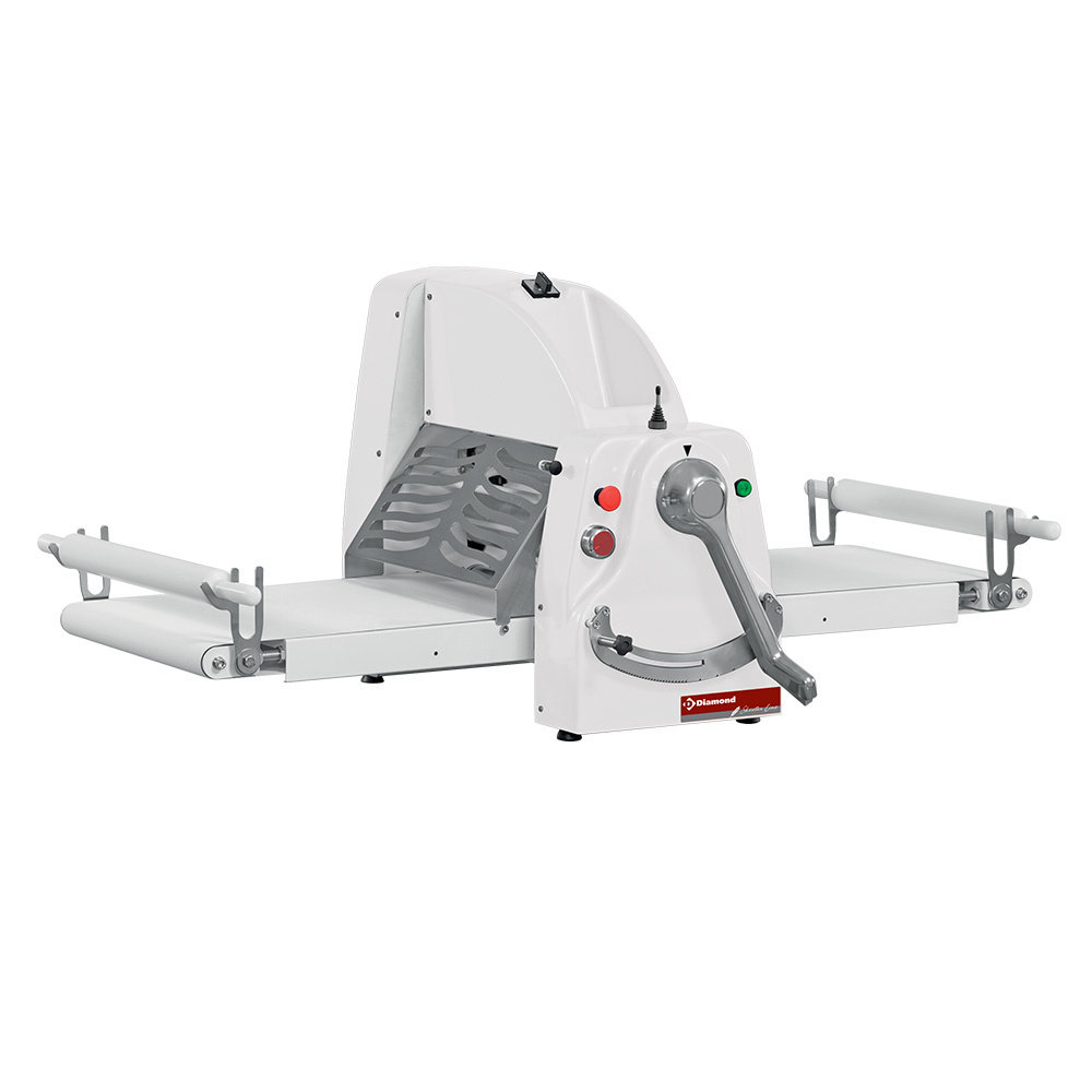 Diamond Band-uitroller | Tafelmodel | 500x700mm | Wals ø60mm | 0.55kw | 1520x920x700(h)mm