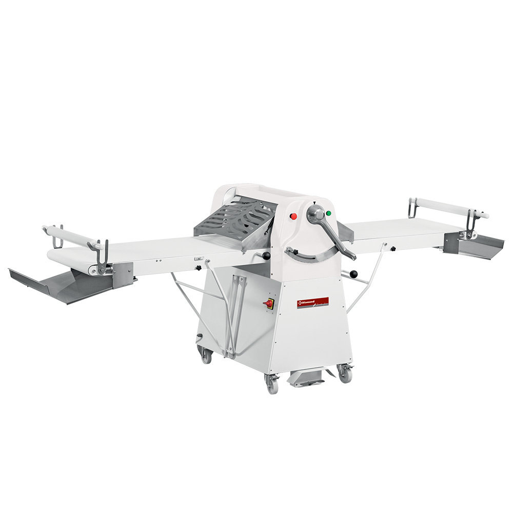 Diamond Banduitroller | Op Voetstuk | 600x1200mm | 0.75kw | Variabele Snelheid | Wals ø80mm | 2770(3290)x1060x1170(h)mm
