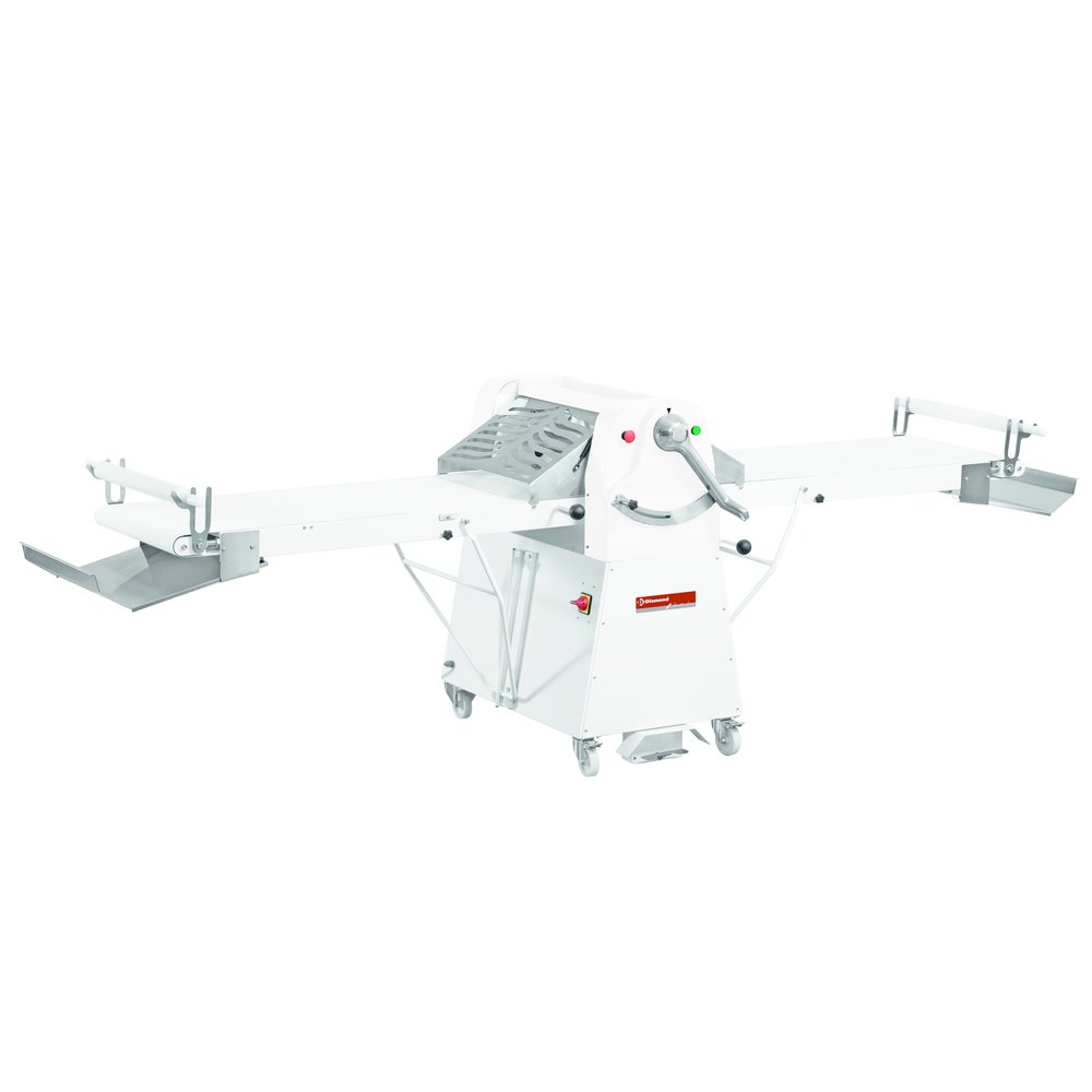Diamond Banduitroller | Op Voetstuk | 600x1400mm | 0.75kw | Wals ø80mm | 3170(3690)x1060x1170(h)mm