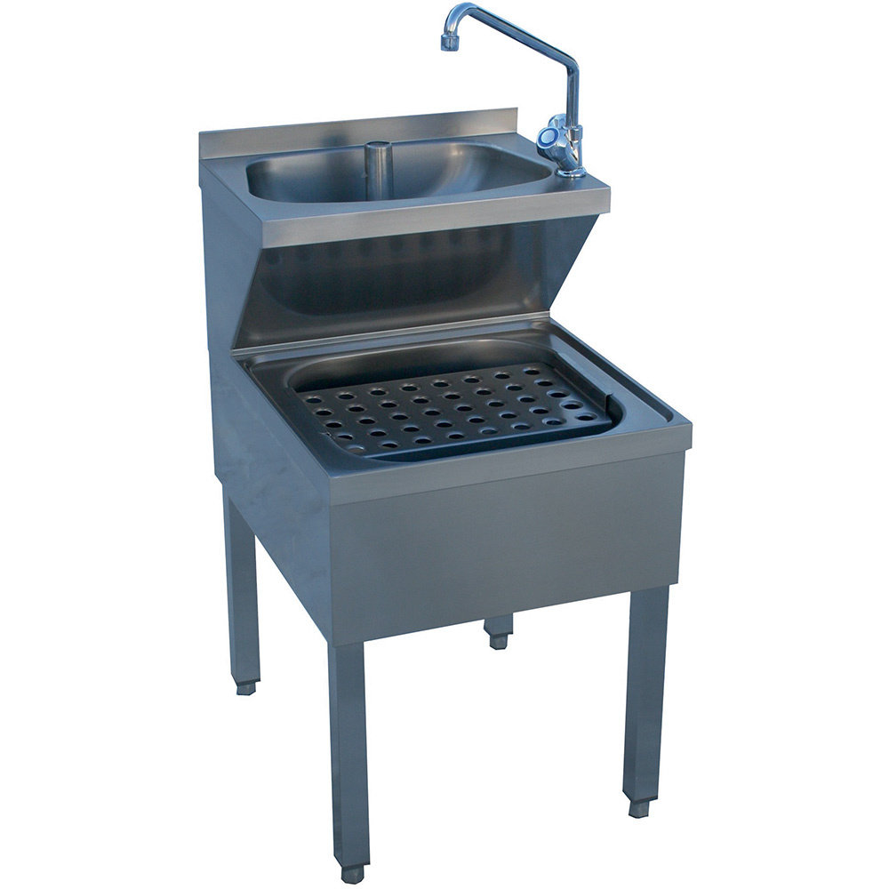 Diamond Gecombineerde Handwasbak op Onderstel | 500x700x620/870(h)mm