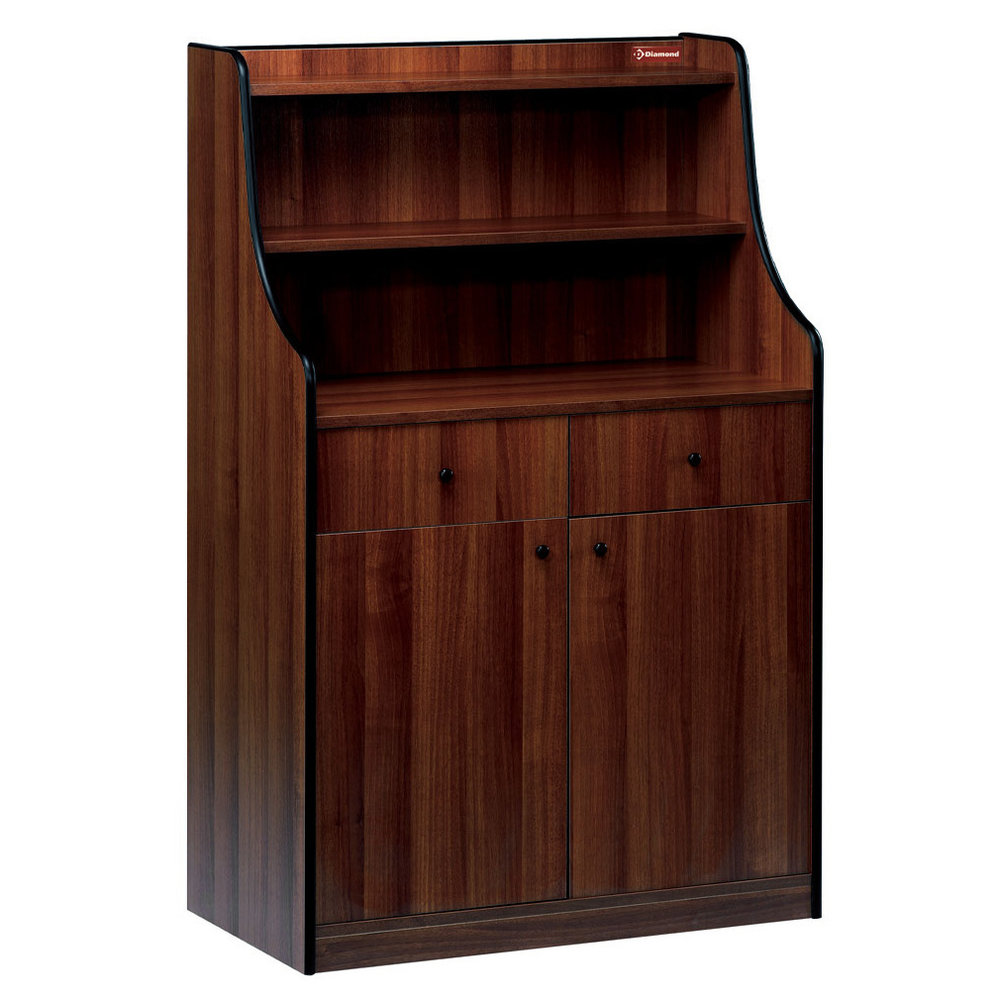 Diamond Wandvriezer | Como Line | Zwart | -15°c/-18°c | Statisch + Ventilator | Draaideuren | 1350x898x2040(h)mm