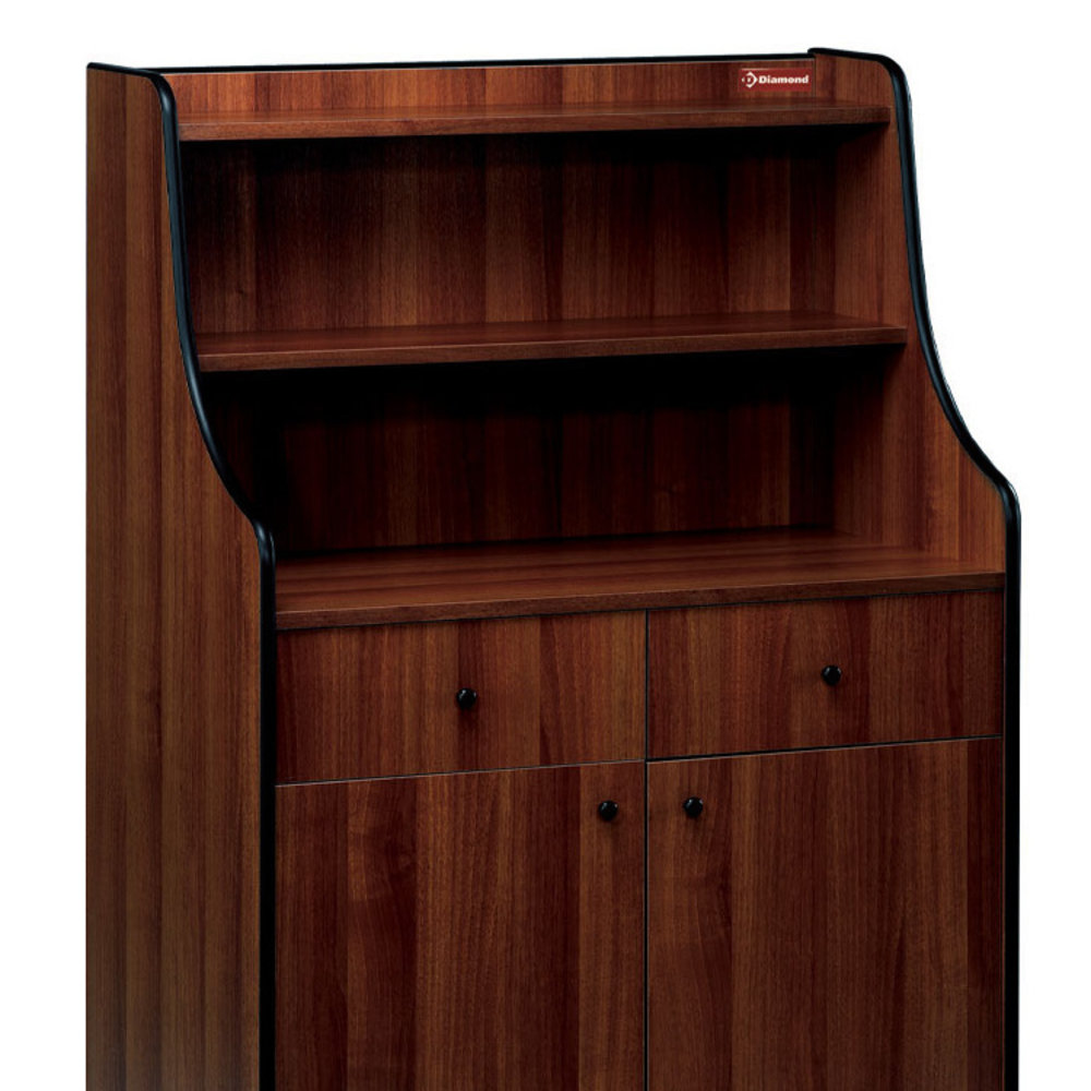 Diamond Wandvriezer | Como Line | Zwart | -15°c/-18°c | Statisch + Ventilator | Draaideuren | 1350x898x2040(h)mm