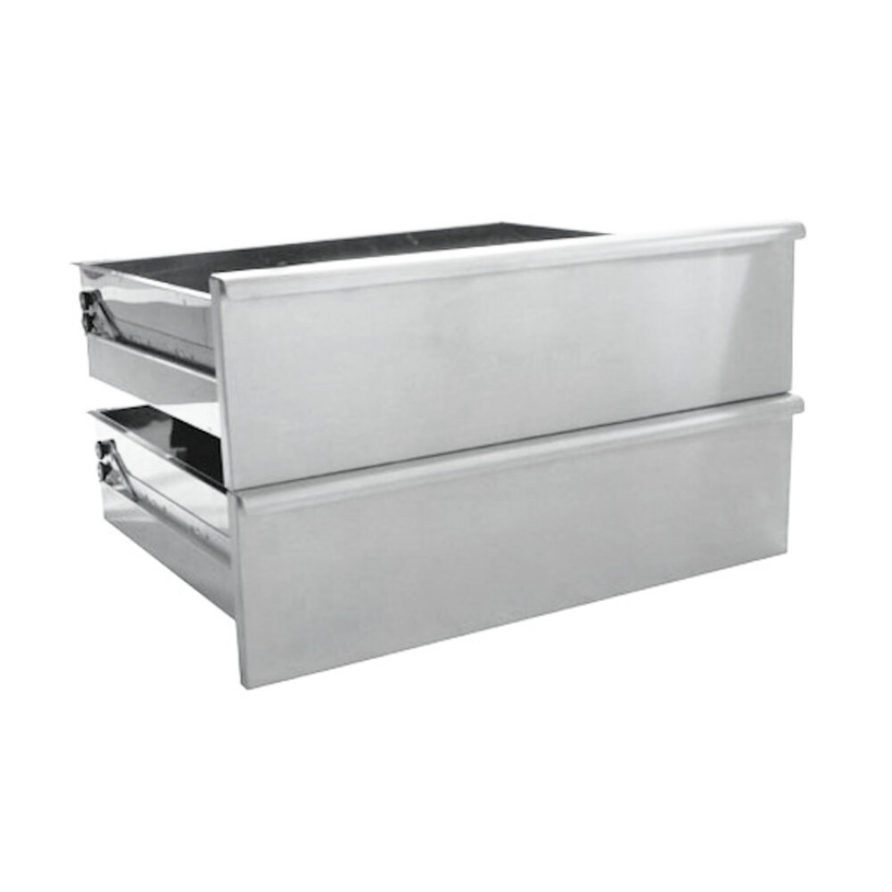 Diamond Ladenset | Alpha 650 Onderstellen | Rvs | 2 Laden | 700mm