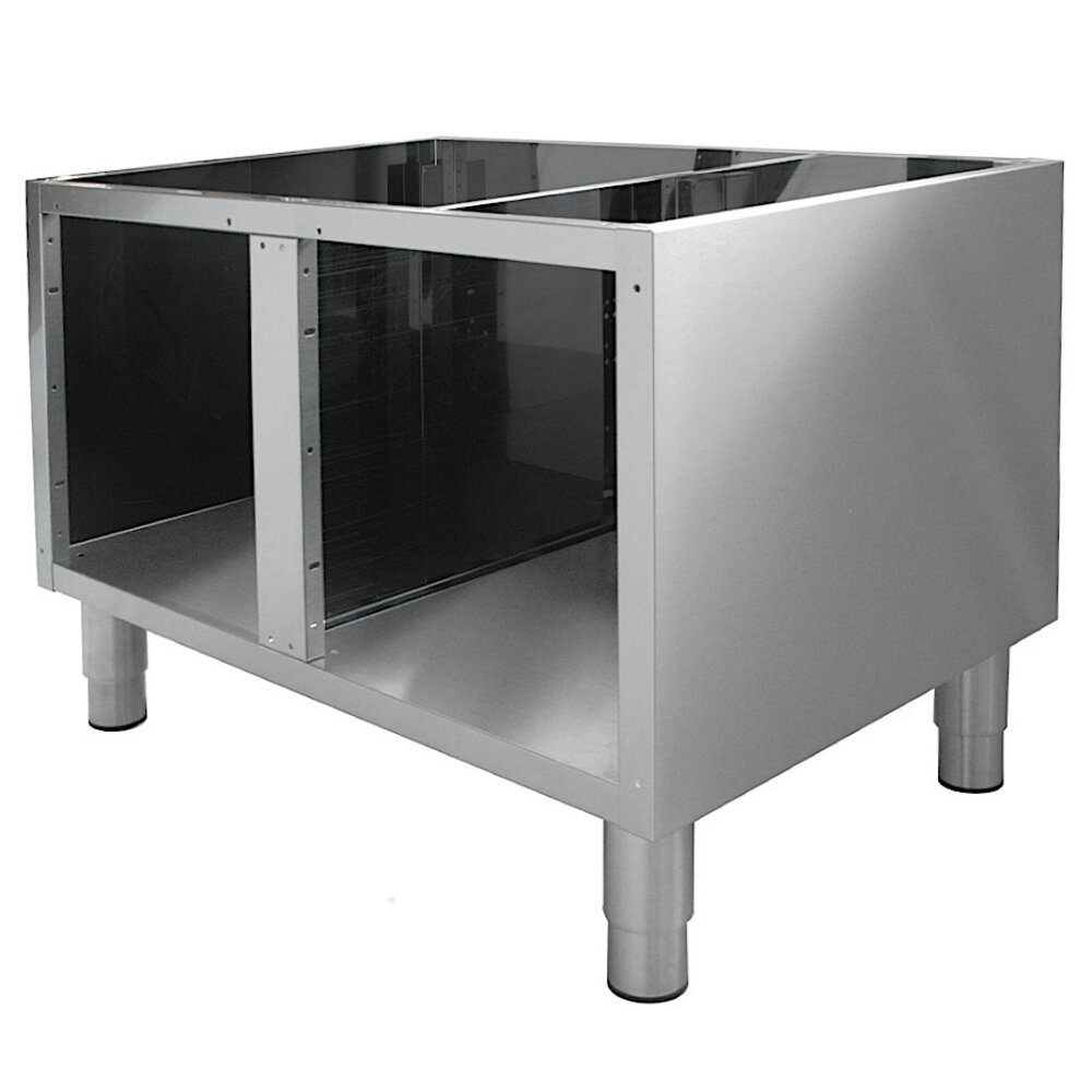 Diamond Onderstel | Alpha 650 + Diverso by Diamond | Rvs | Open Kast | 800x540x570(h)mm