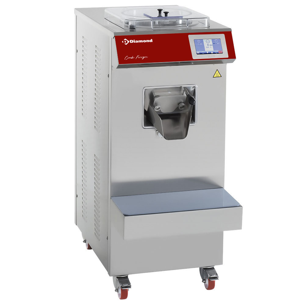 Diamond Gecombineerde Pastorisator + Ijsturbine | Watercondensor | Vv/ts | 60l/u | 6.7kw | 230v | 510x700x1150(h)mm