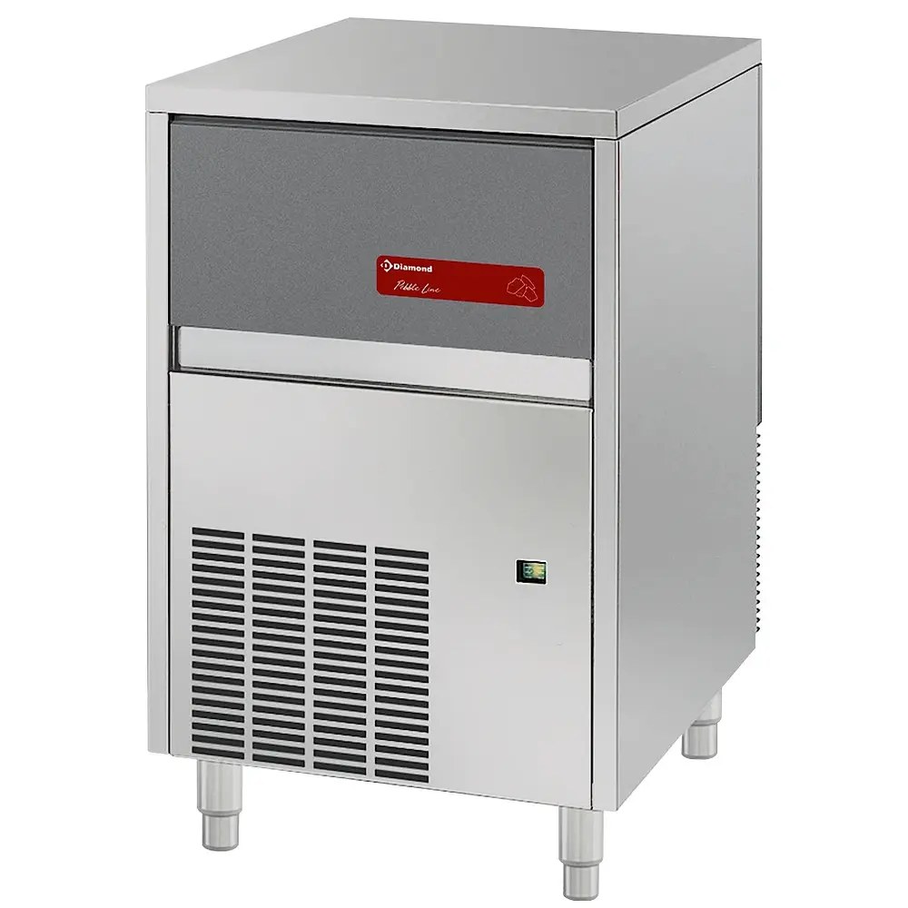 Diamond Korrelijsmachine | Pebble Line | 90kg/24u | Bunker 20kg | Luchtgekoeld | 500x660x690/840(h)mm