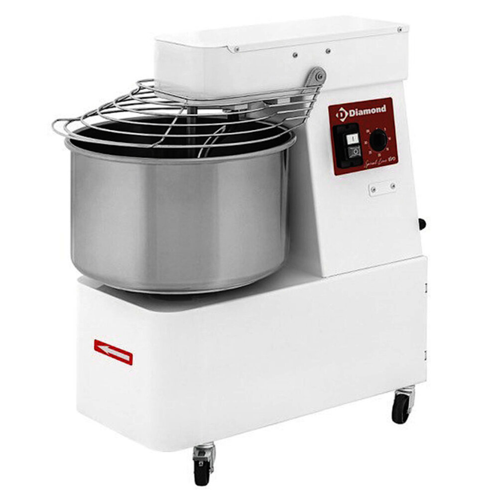 Diamond Deegportioneermachine | 800-2400/u | Porties 50-300g | 0.65kw (230v) | Wielen | 550x790x530/1480(h)mm