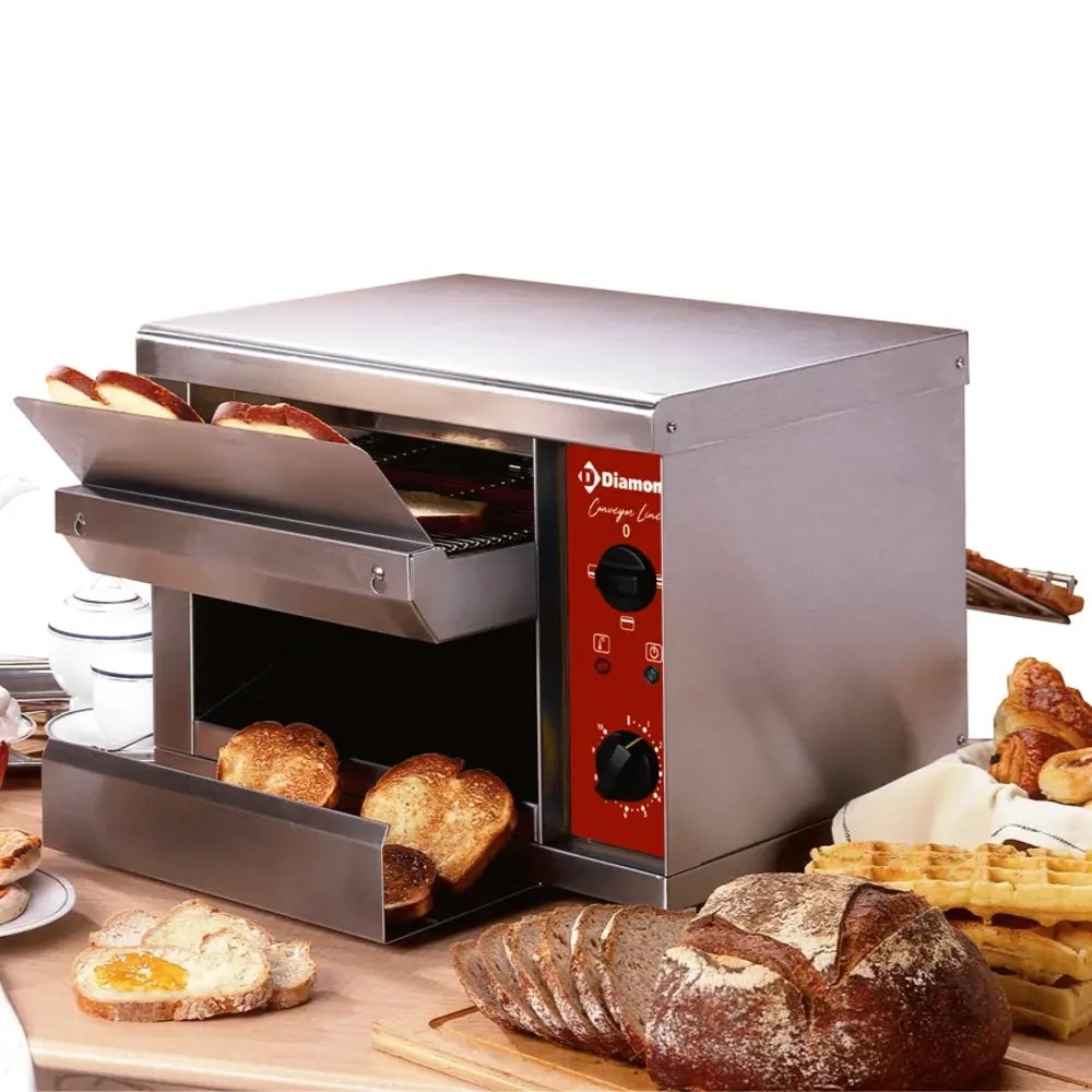Diamond Toaster | Automatisch | 300/450 Sneden/u | 2.65kw | 500x680x460(h)mm