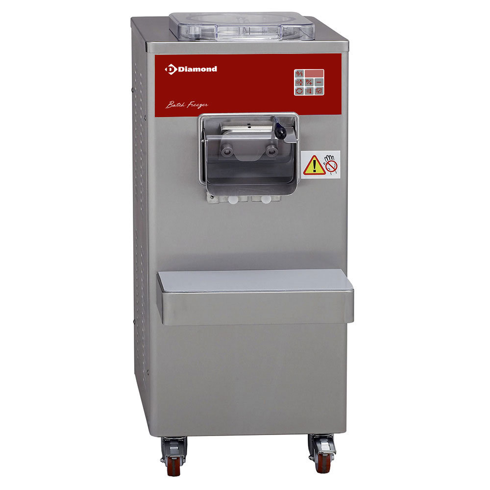Diamond Verticale Automatische Ijsturbine + Watercondensor | 35l/u | 3.5kw | 230v (3 Fase) | 490x700x1100(h)mm