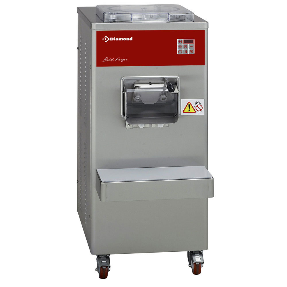 Diamond Verticale Automatische Ijsturbine + Watercondensor | 60l/u | 7kw | 230v | 490x700x1100(h)mm