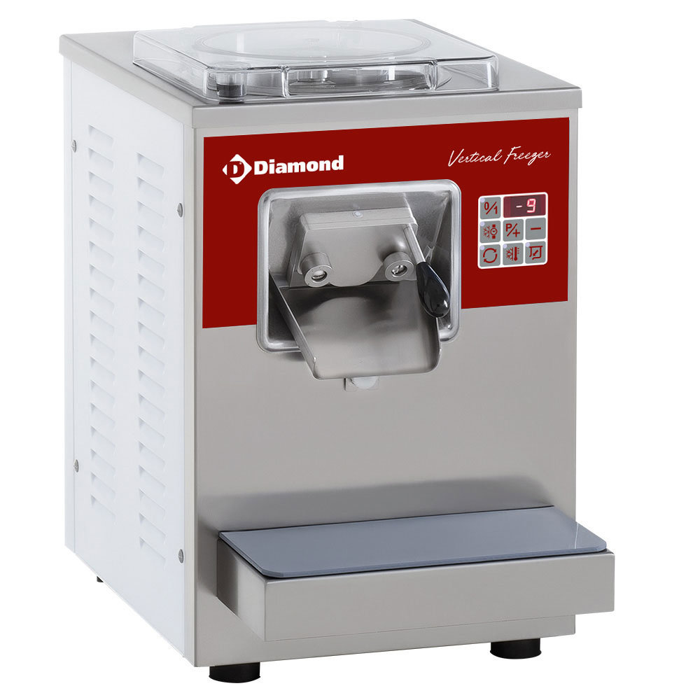 Diamond Verticale Automatische Ijsturbine | Tafelmodel + Luchtcondensor | 9l/u | 1.2kw | 230v | 410x510x590(h)mm