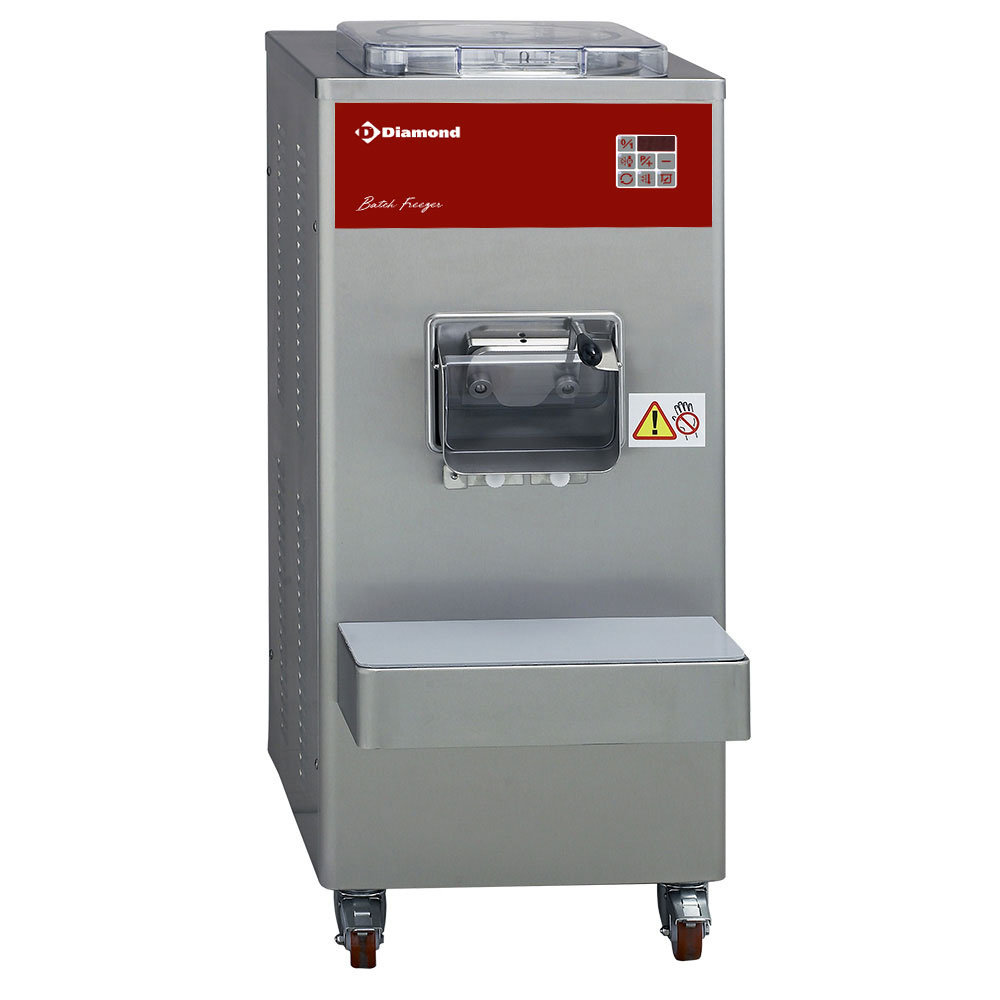 Diamond Verticale Automatische Ijsturbine + Watercondensor | 80l/u | 7.5kw | 230v | 490x700x1150(h)mm