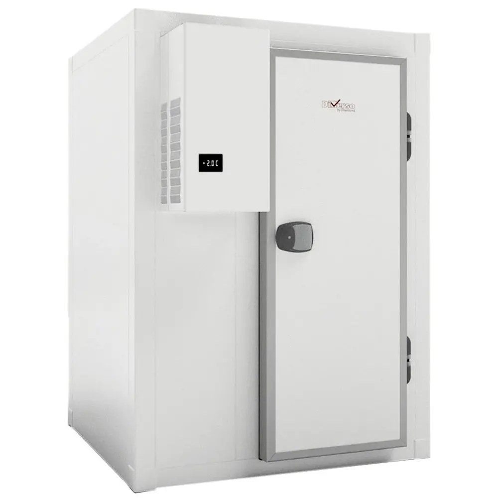 Diverso by Diamond Koelcel | Incl. Motor | 4.73m³ | -2°c/+8°c | Isolatie 60mm | 230v | 1750x1550x2150(h)mm
