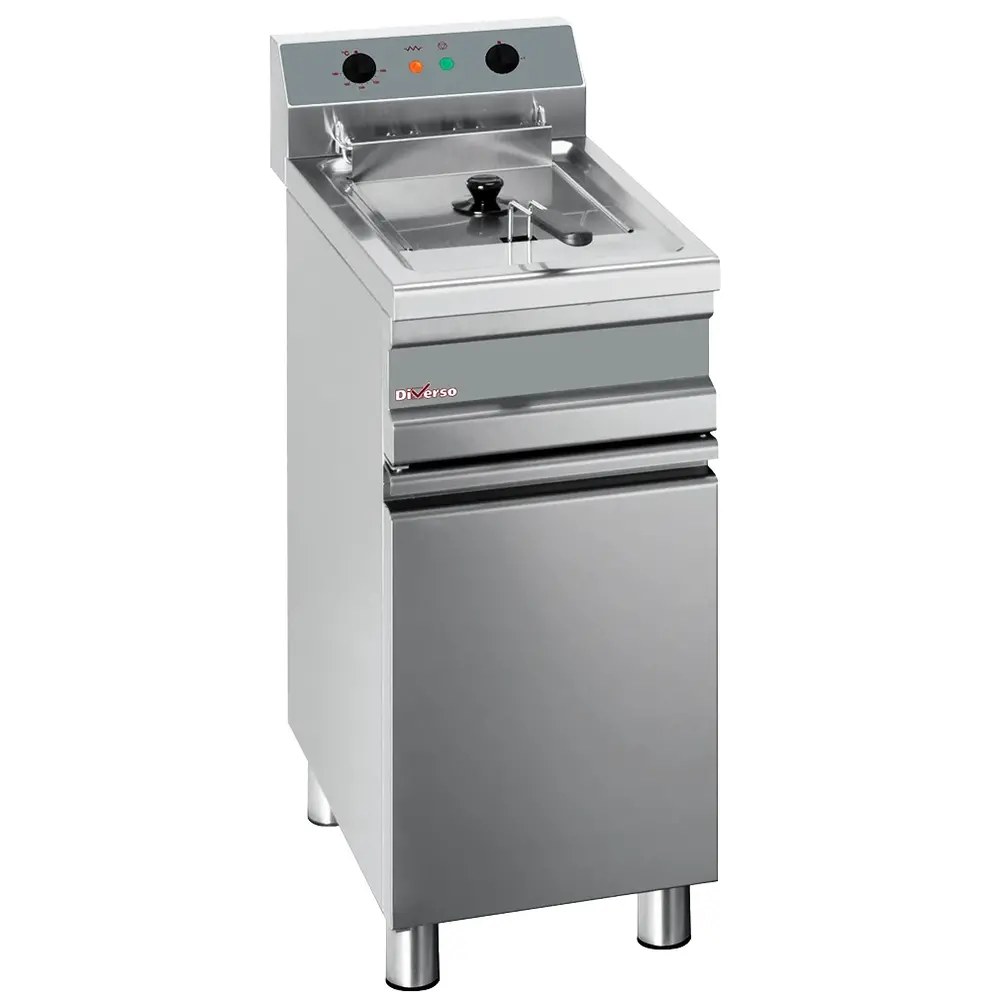 Diverso by Diamond Vapogrill | Elektrisch | Oppervlak 270x450 | 50°c/300°c | 4kw (400v) | 400x700x280(h)mm