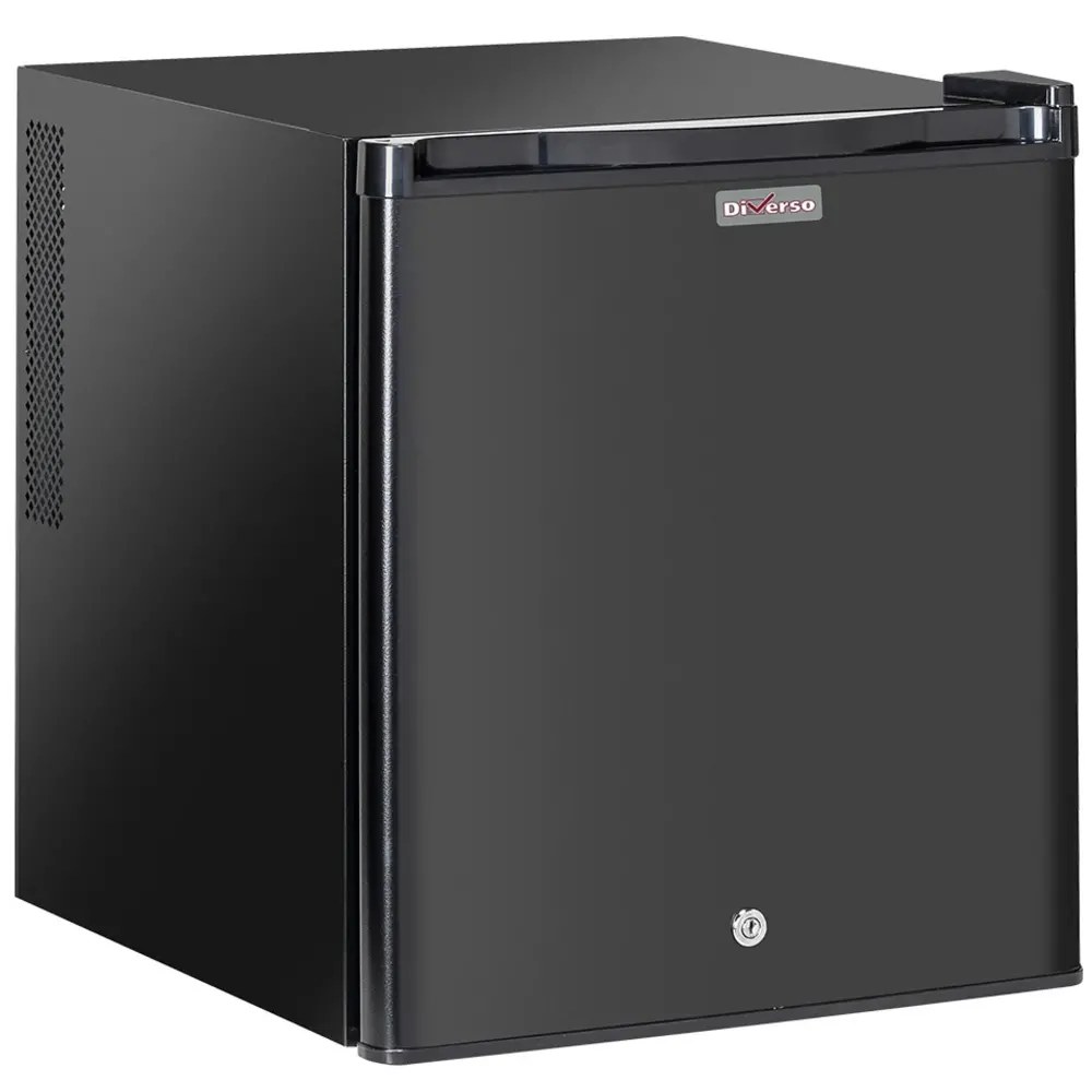 Diverso by Diamond Minibar | 48.5l | Zwart | +6°c/+12°c | Statisch | 430x494x515(h)mm