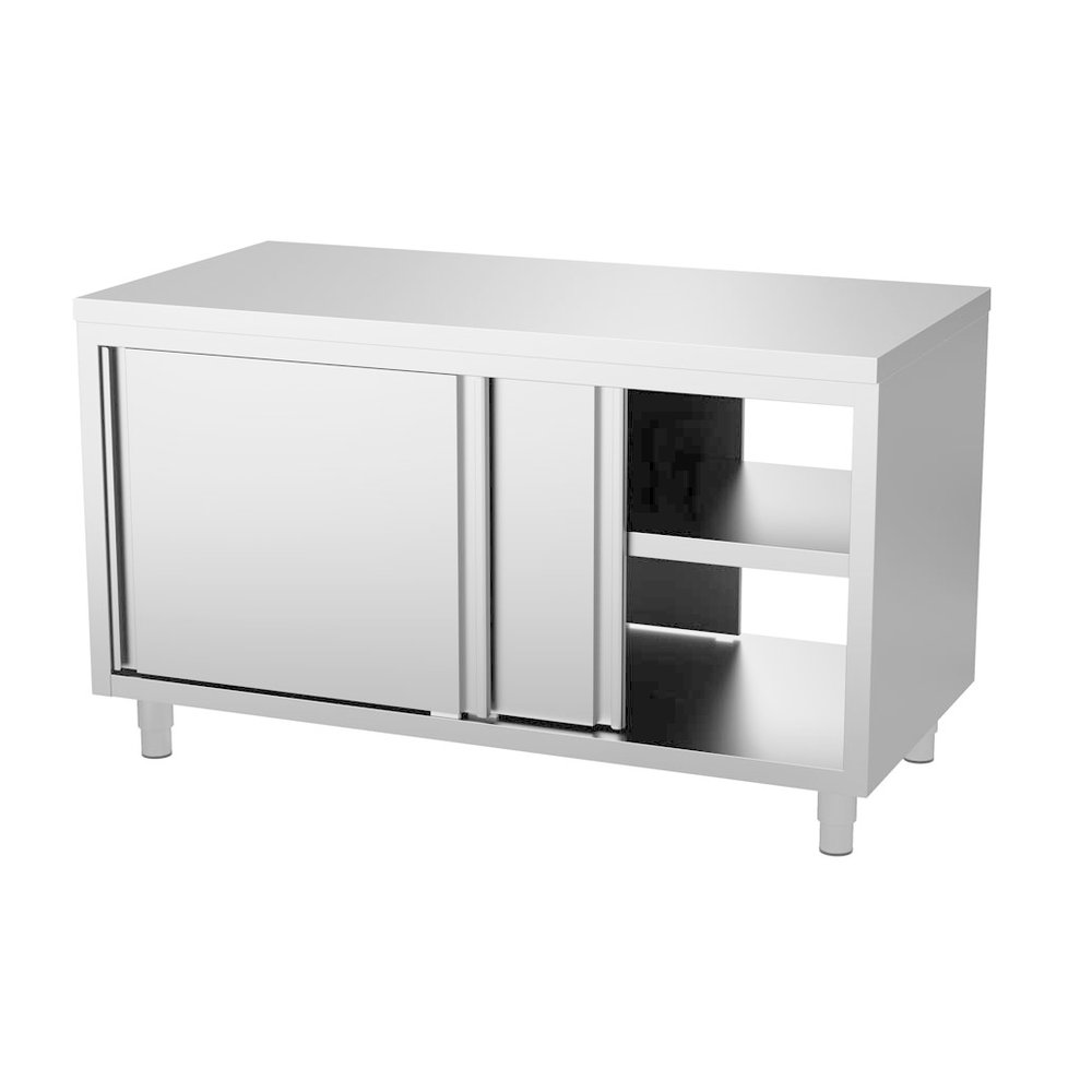Unninox Doorgeefkast Met 4 Schuifdeuren | 600mm Diep | 850 Hoog