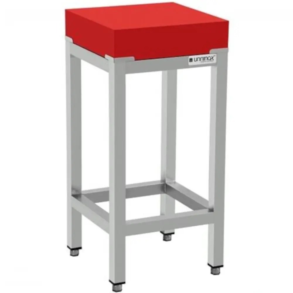 Unninox Hakblok | Rvs/polyethyleen | Blokdikte 100mm | Gelast | 500x600x850(h)mm