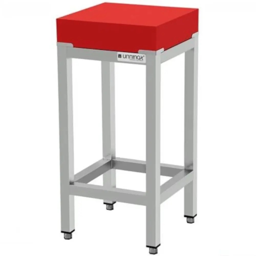 Unninox Hakblok | Rvs/polyethyleen | Blokdikte 100mm | Gelast | 500x600x850(h)mm