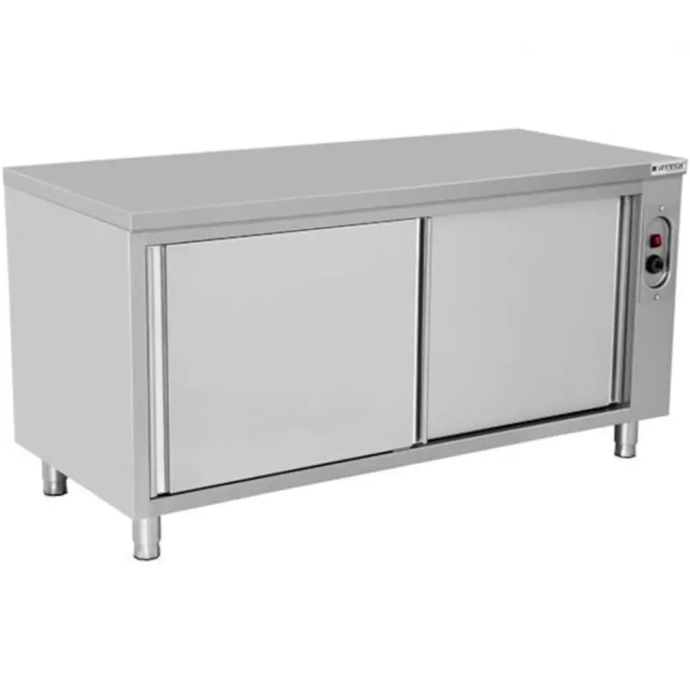 Unninox Werktafel | Rvs | Zelfmontage | Diepte 600mm | Hoogte 850/900mm | Breedte 700-2000mm | Achteropstand